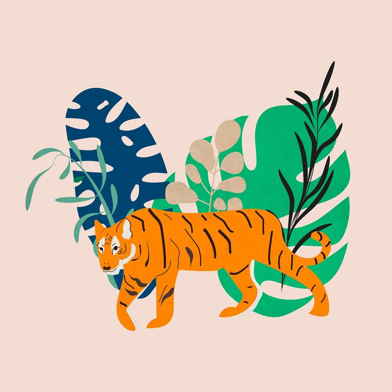monstera esqueleto